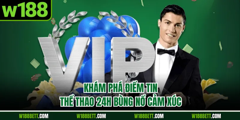 Khám phá điểm tin thể thao 24h bùng nổ cảm xúc