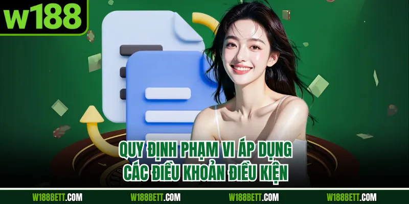 Quy định phạm vi áp dụng các điều khoản điều kiện